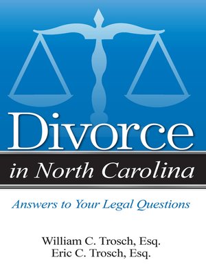cover image of Divorce in North Carolina